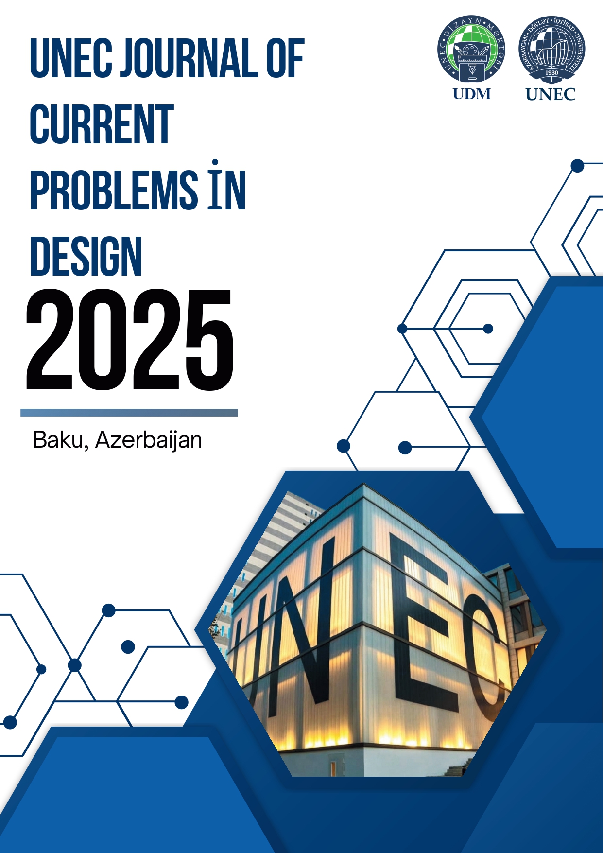 Cover of UNEC Journal of Current problems in Design